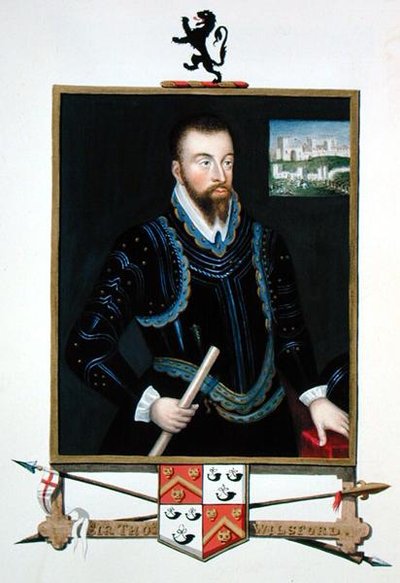Portret van Sir Thomas Wilsford uit 