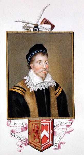 Portret van Sir William Maitland van Lethington (ca.1528-73) Staatssecretaris uit 