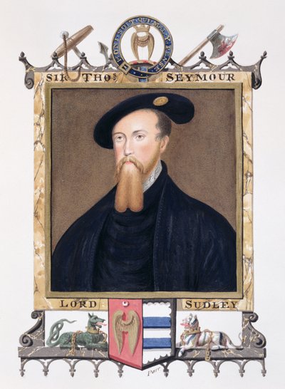 Portret van Thomas Seymour, 1e Baron van Sudeley door Sarah Countess of Essex