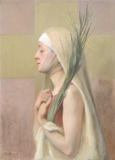 Een Martelaar Saint Thechla door Sarah Paxton Ball Dodson