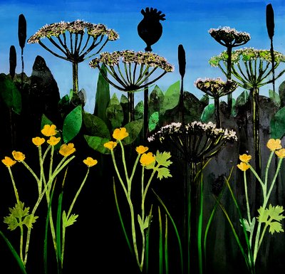 Boterbloemen, 2020 door Sarah Thompson Engels