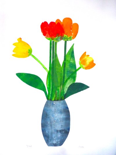 Tulpen 2, 2021 door Sarah Thompson Engels