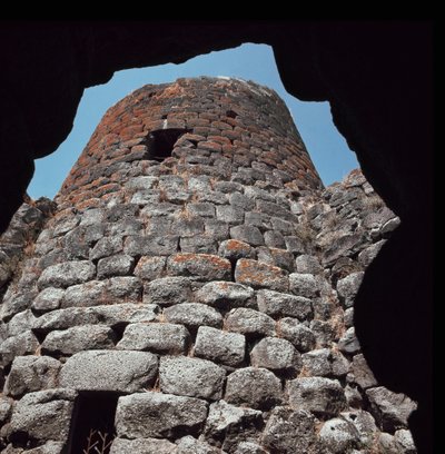 De Nuraghe Santu Ante (1900-730 v.Chr.) door Sardinia Nuragic Civilization