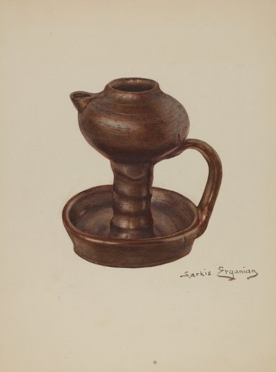 Vetlamp door Sarkis Erganian
