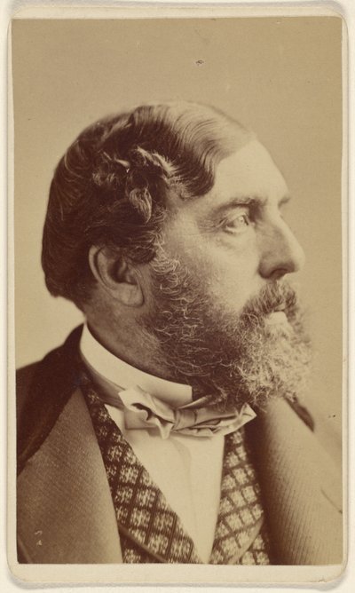 H[enry] T[heodore] Tuckerman (1813 - 1871) door Sarony and Co.