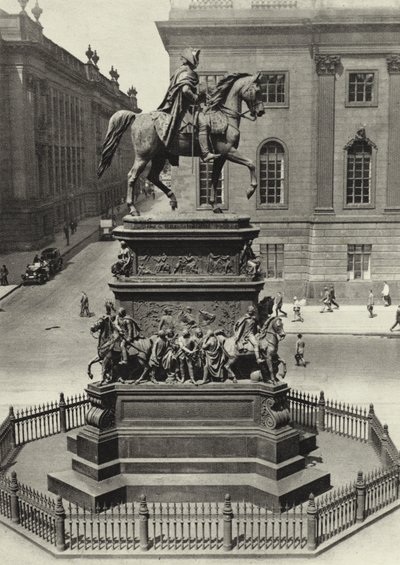 Berlijn: Denkmal Friedrichs des Grossen door Sasha Stone