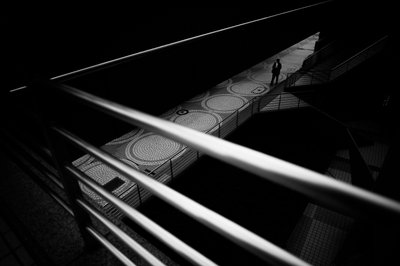 Solitary Man Stadswandelroute door Satoshi Hata