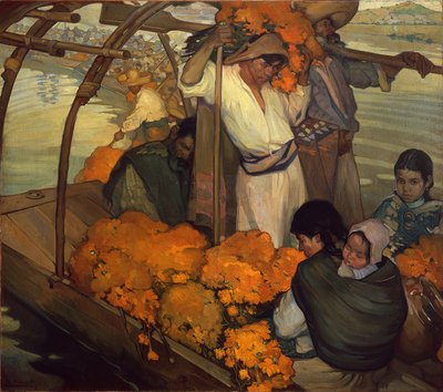 Het aanbod door Saturnino Herrán