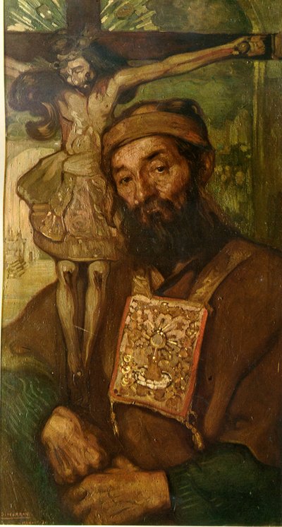 De broeder van San Miguel van Saturnino Herrán door Saturnino Herrán
