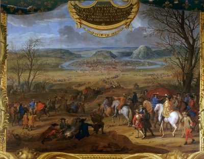 De daden van Lodewijk II Prins van Bourbon Conde (1621-1686), verovering van de Franche-Comte door Sauveur Le Conte