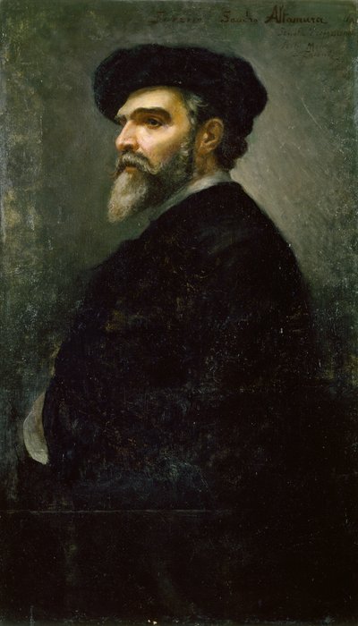 Zelfportret door Saverio Altamura