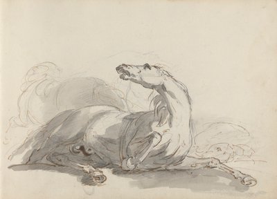 Schetsboektekening door Sawrey Gilpin