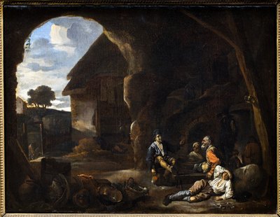 De marskramermaaltijd door Sébastien Bourdon