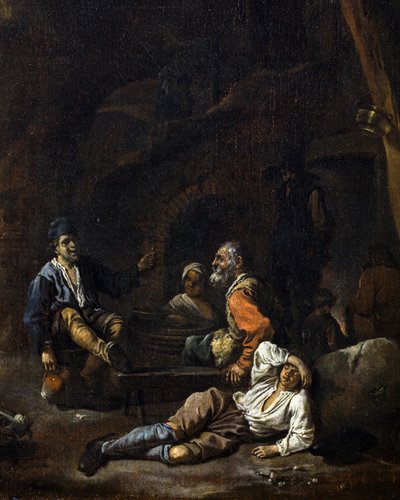 De marskramermaaltijd door Sébastien Bourdon
