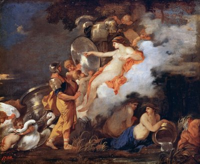 Venus en Aeneas door Sébastien Bourdon