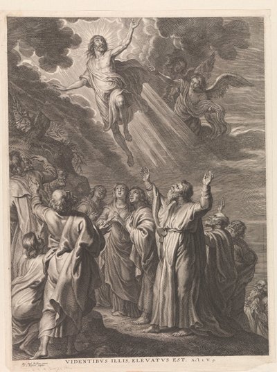 Hemelvaart van Christus door Schelte Adamsz. Bolswert