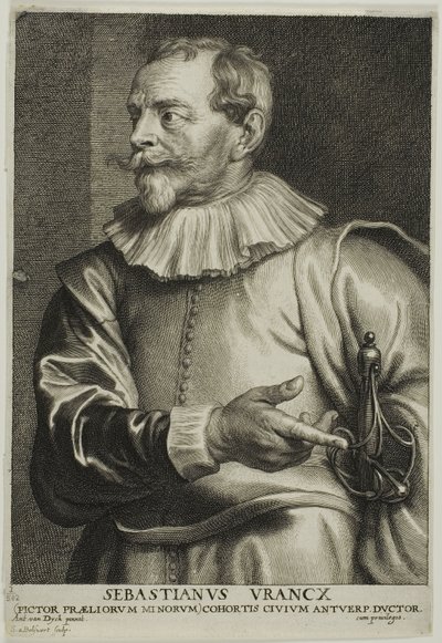 Sebastiaan Vrancx door Schelte Adamsz. Bolswert