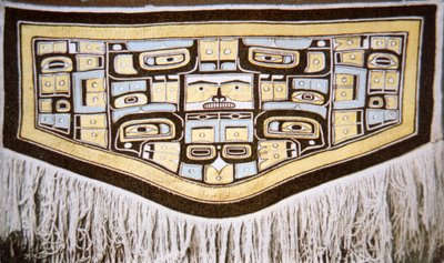 Chilkat Deken, Tlingit Stam door School American
