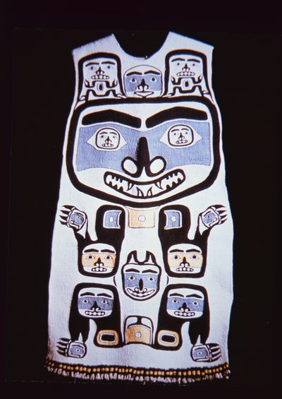 Chilkat Jurk, Tlingit Stam door School American