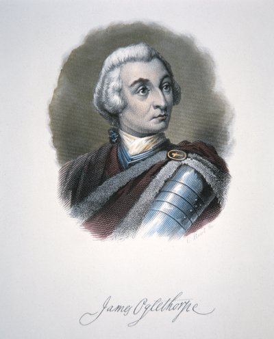 James Edward Oglethorpe door School American