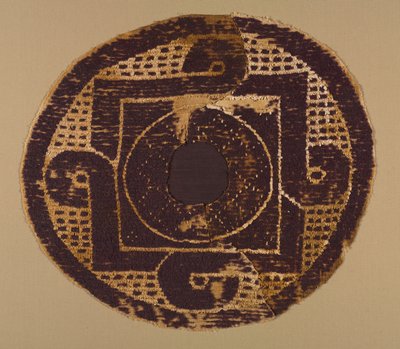 Geluste Rondel van een Deken of Overtrek, 300s-400s door School Byzantine