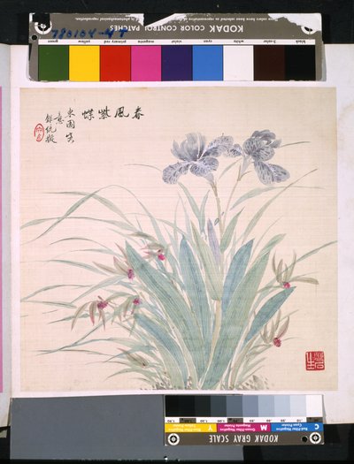 Album van bloemen en vogels door School Chinese