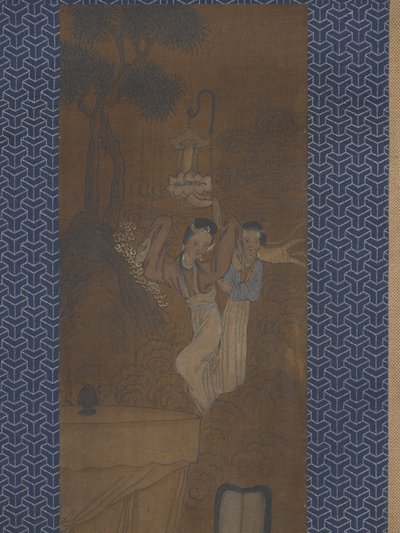 Vijf Vrouwen in een Processie door School Chinese