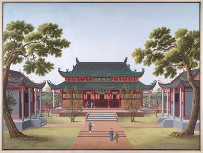 Honam Tempel - Hal van het Juweel van Heldhaftigheid door School Chinese