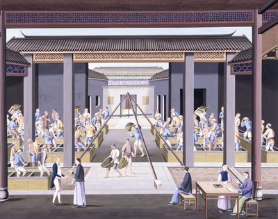 Thee Stampen door School Chinese