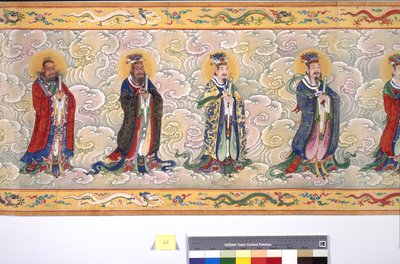 De wijding van keizerin Zhang door School Chinese
