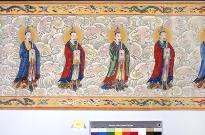 De wijding van keizerin Zhang door School Chinese