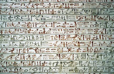 Luxor, Thebe: Vallei der Koningen. Graf van Thutmosis III. door School Egyptian