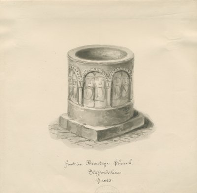 Armitage Kerk - Zuidelijke Deur door School English