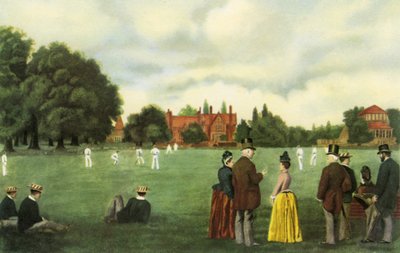 Big Side Cricket, Rugby School, Engeland, uit 