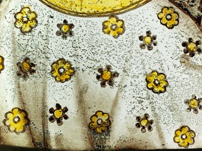 Geconserveerd gedeelte van het Grote Oostraam in York Minster: 