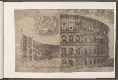 Het Colosseum. Afdrukken van oude gebouwen, kunst en gerelateerde scènes, voornamelijk in Rome door School English