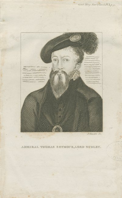 Hill Ridware - Portret van Admiraal Thomas Seymore, Lord Sudley door School English