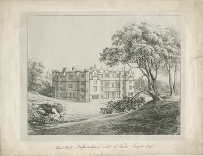 Keele Hall door School English