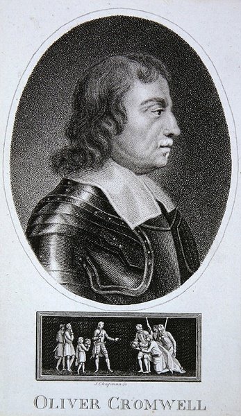 Oliver Cromwell door School English