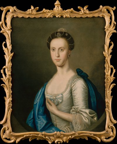 Portret van een Dame door School English