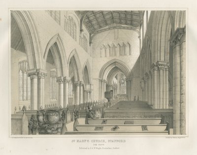 Stafford - Interieur van St. Mary