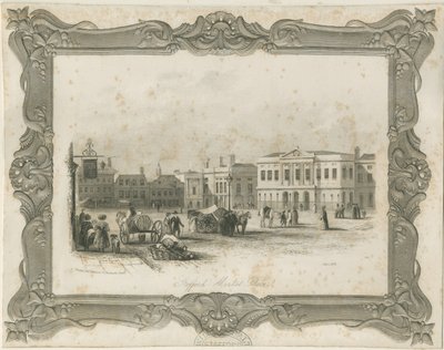 Stafford - Marktplein (gravure) door School English