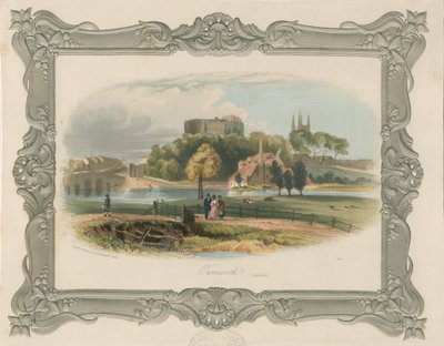 Tamworth Castle: staalgravure (getint), nd [ca. 1841] door School English