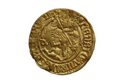 Tudor munt uit de Asthall Hoard door School English