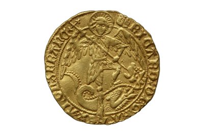 Tudor munt uit de Asthall Hoard door School English