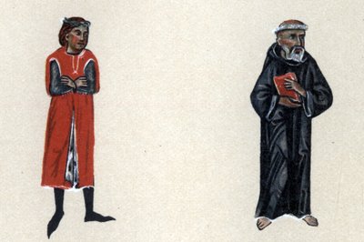 Marcabru, Een Troubadour uit de Middeleeuwen, illustratie uit 