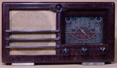 Sonora CR2 radio-ontvanger met 5 kleppen door School French