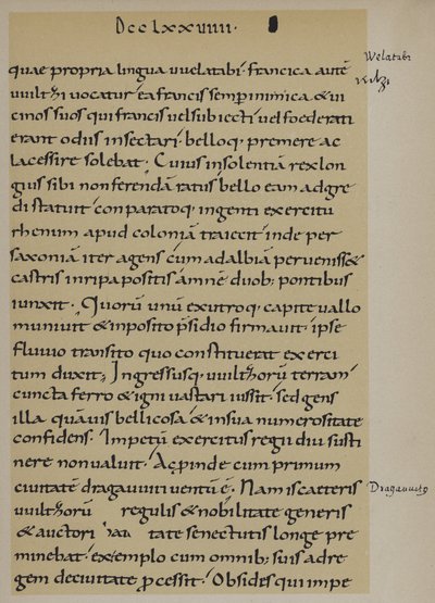 Verslag van Karel de Grote