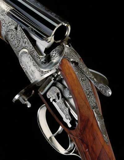 Torcoli en Ferrante-gegraveerd 12-bore 
