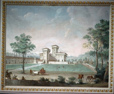 Villa Medicea di Cafaggiolo (fresco) door School Italian